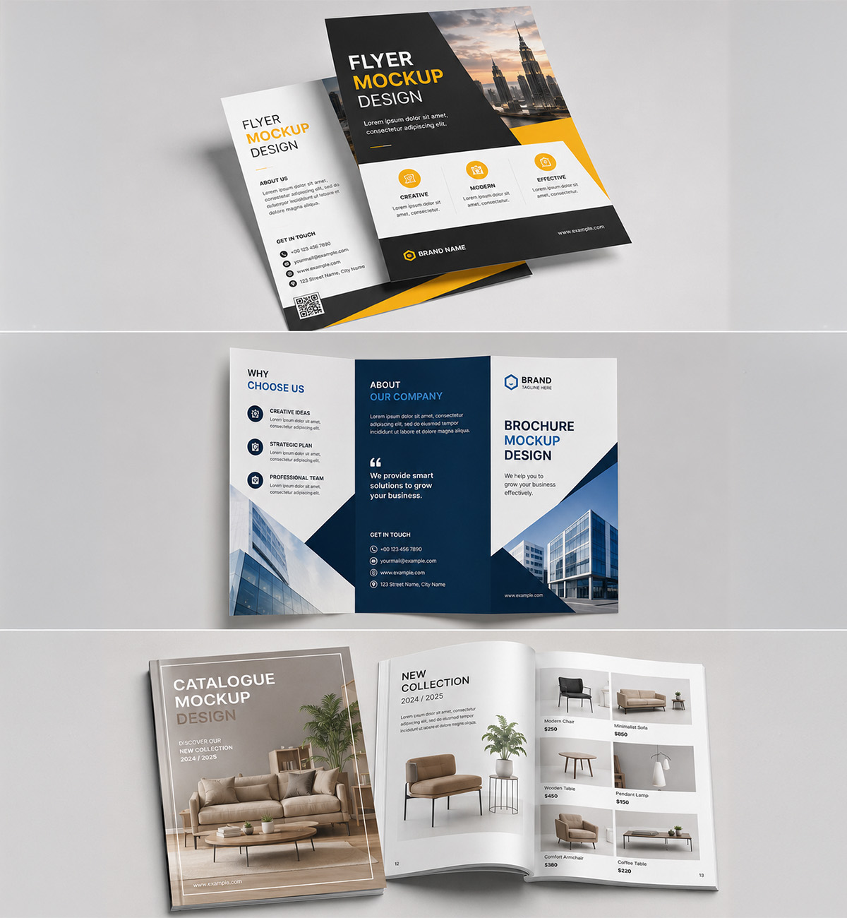 Brochure and catalogue design Dubai