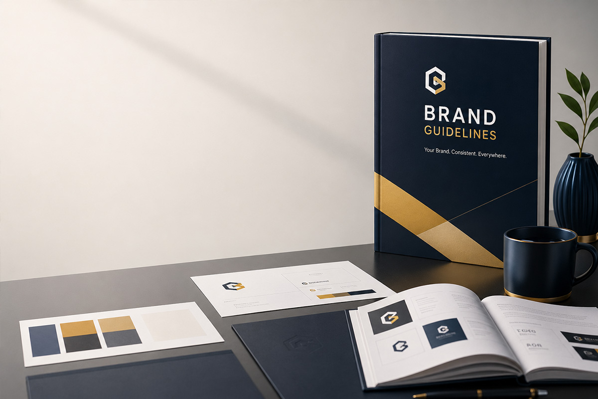 Brand guidelines document guide